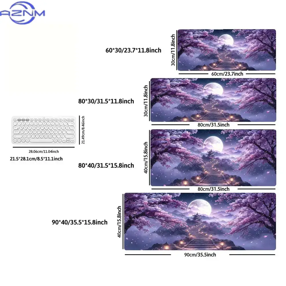แผ่นรองเมาส์ขนาดใหญ่ ลายดอกซาก - Tradescantia Purple บทวิจารณ์และราคา
