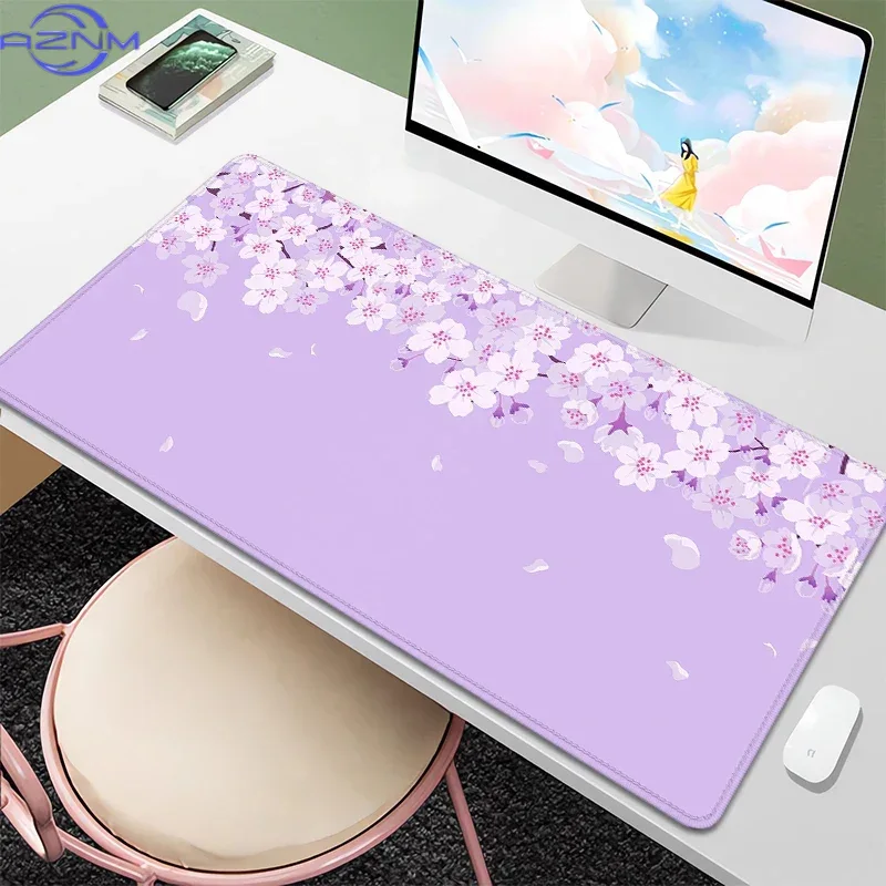 แผ่นรองโต๊ะลายดอกไม้สีม่วงพาสเ - Tradescantia Purple บทวิจารณ์และราคา