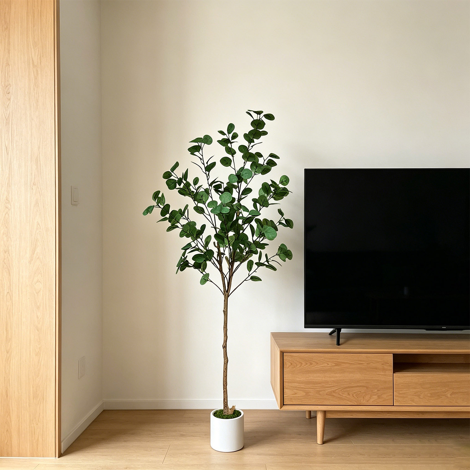 ต้นยูคาลิปตัสประดิษฐ์ขนาด 120- - Ficus Lyrata Tree บทวิจารณ์และราคา