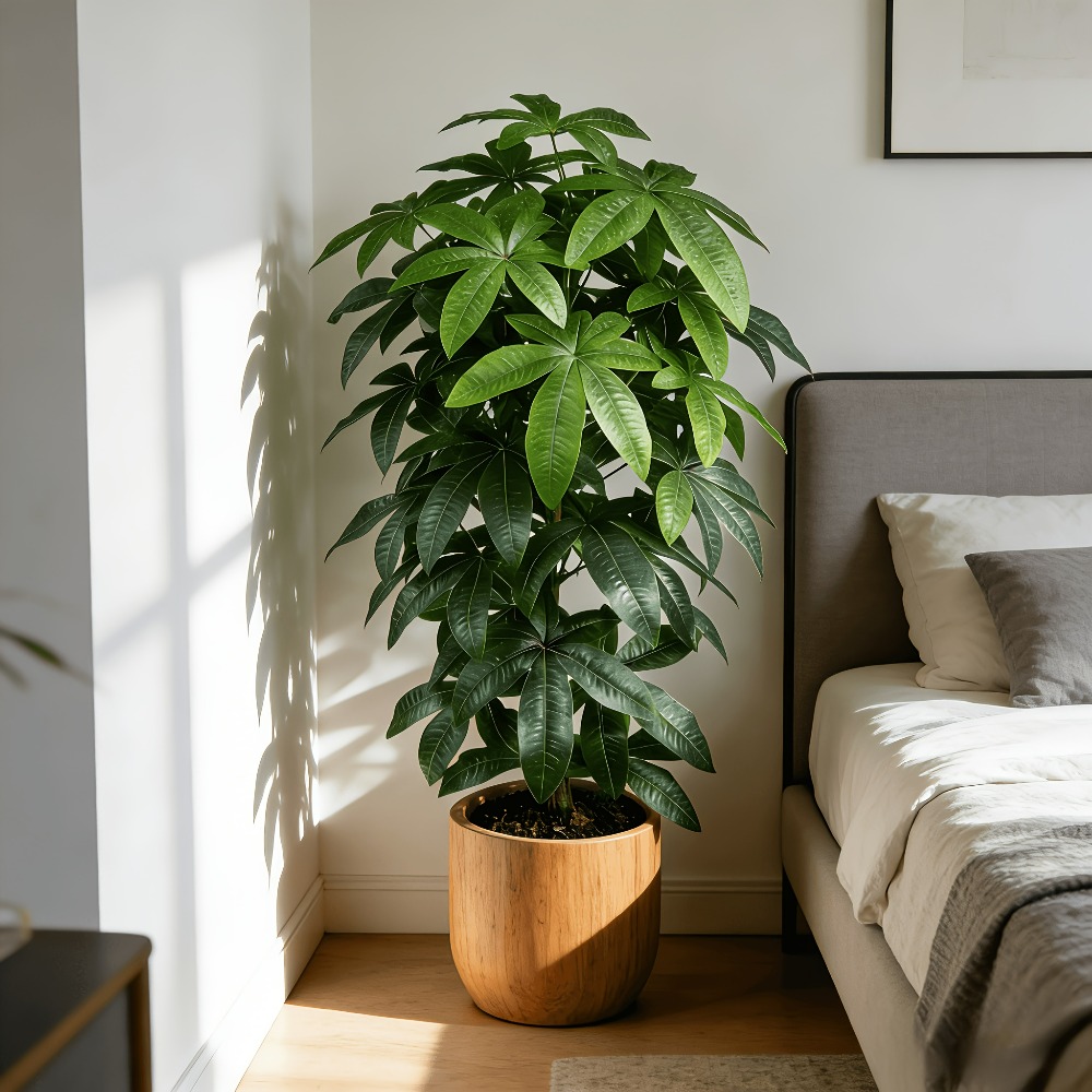 ต้นไม้เงินประดิษฐ์พัชรีรา อควา - Ficus Lyrata Tree บทวิจารณ์และราคา